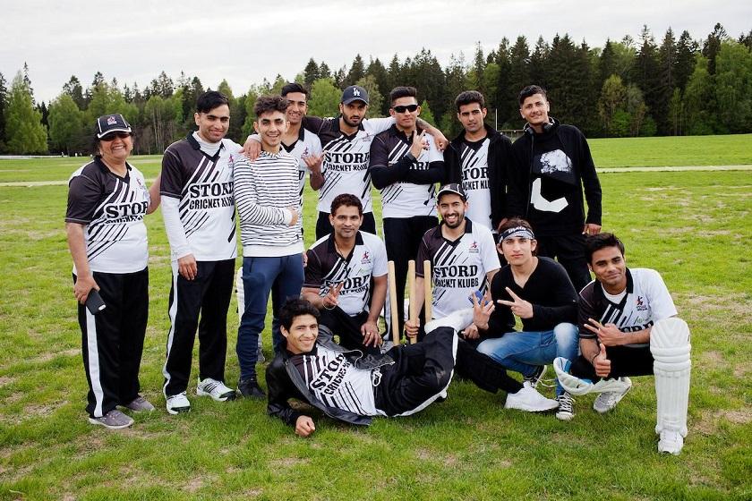 Bilde/illustrasjon om Stord Cricket Clubb Klubb